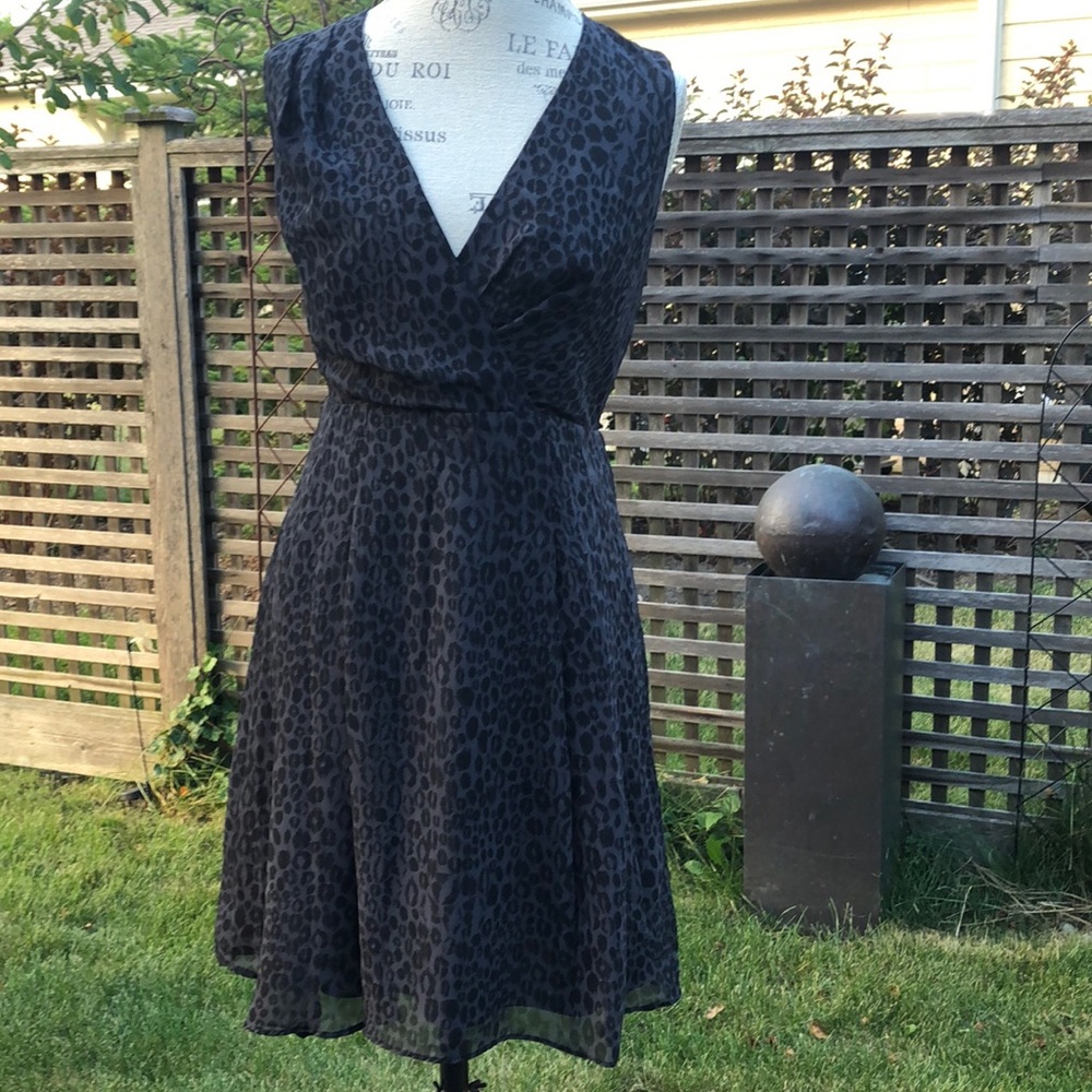 Kirna Zabete leopard print dress EUC - Picture 2 of 6